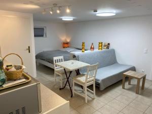 A bed or beds in a room at Studio in Algolsheim Algolsheim