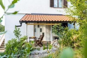 Vonkajšia záhrada v ubytovaní Apartment Iskra by El-Pi Tours
