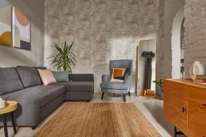 Posezení v ubytování Butik Art Hotel