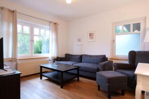 Ruang duduk di Berensch Holiday Fewo Brigitta