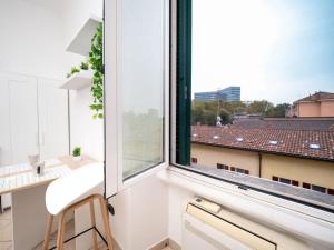 Balkón nebo terasa v ubytování suite nel bosco in città15'duomo