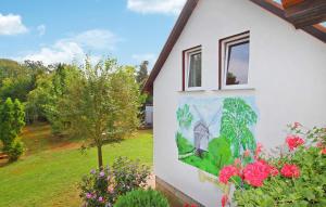 Taman di luar Ferienhaus Luckow
