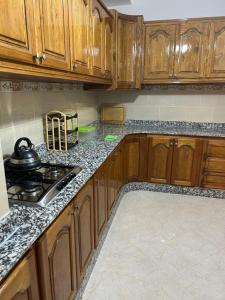 Kuchyň nebo kuchyňský kout v ubytování appartement confortable