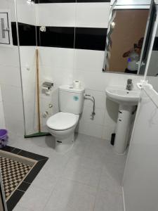 Koupelna v ubytování appartement confortable