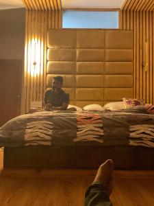 Katil atau katil-katil dalam bilik di New urban Den cottage