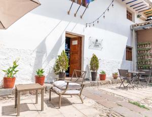 Patio nebo venkovní prostory v ubytování Rumi's Inn