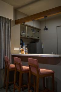 Kuchyň nebo kuchyňský kout v ubytování Serenity Homes Kolhapur