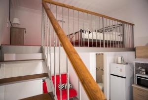 Kuchyň nebo kuchyňský kout v ubytování Aimou Studio's Apartment's