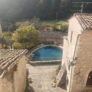 Bazén v ubytování Umbria Valnerina , Il TARTUFFO, near Spoleto nebo v jeho okolí