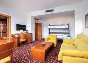 Posezení v ubytování Hotel Zentral León