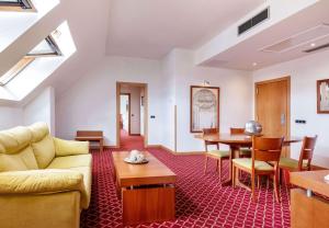 Posezení v ubytování Hotel Zentral León