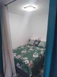 Postel nebo postele na pokoji v ubytování Ti coin panoramique