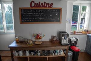 Set per la preparazione di tè e caffè presso Le Clos du Barry