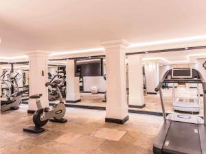 Fitness centrum a/nebo fitness zařízení v ubytování Hotel Rotary Geneva - MGallery