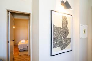 Postel nebo postele na pokoji v ubytování Gigantones GuestHouse