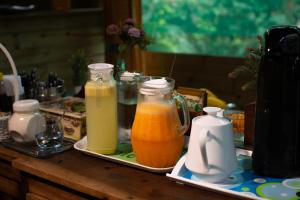 Comida in lodge ou em algum lugar perto