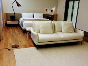 Posezení v ubytování Novotel Florianopolis