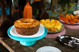 Comida in lodge ou em algum lugar perto