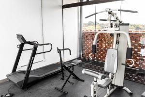 Centrul de fitness și/sau facilități de fitness de la Spacious apartment with Style and Natural Light