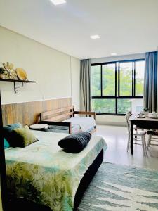 Posezení v ubytování Residencial Vila das Canoas