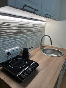 Kuchyň nebo kuchyňský kout v ubytování Royal Apartmani + 26 fotografií
