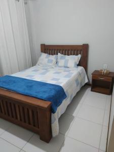 Postel nebo postele na pokoji v ubytování Condominio Águas de olivença Privê