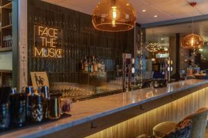 Lounge nebo bar v ubytování Best Western Plus Grand Hotel Elektra