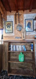 Knihovna v bed and breakfast