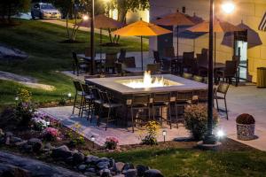 Zahrada ubytování Hampton Inn & Suites Lake George