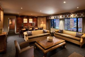 Posezení v ubytování Hilton Adelaide