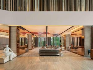 Et opholdsområde på Hilton Sukhumvit Bangkok