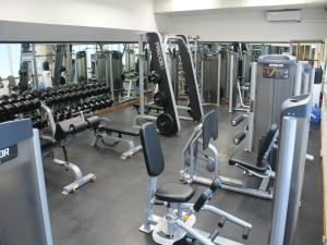 Fitnes oz. oprema za telovadbo v nastanitvi Hilton Colombo Hotel