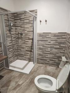 Koupelna v ubytování Casa Roxana