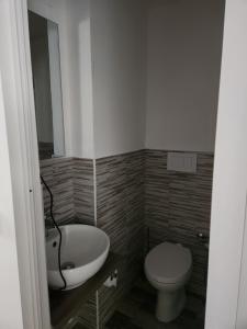 Koupelna v ubytování Casa Roxana