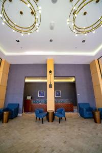Setusvæði á DoubleTree by Hilton Resort & Spa Marjan Island