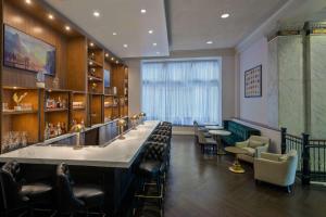 Hilton Pennywell St Louis at the Arch的休息区