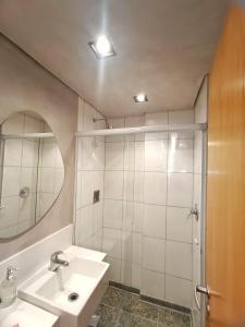 Koupelna v ubytování Studio Santanes Centro RJ