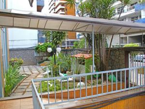 A patio or other outdoor area at Pousada Praia da Costa