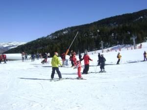 Skiing at the country house or nearby