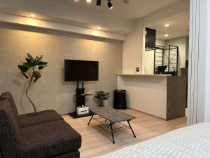 Hotel Reference Ropponmatsu Condominium TV 또는 엔터테인먼트 센터