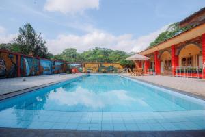 Bazén v ubytování CATIMOR HERITAGE 1894 Hotel & Resto By Celcius nebo v jeho okolí