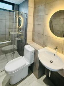 Koupelna v ubytování KO-Z Place K Avenue