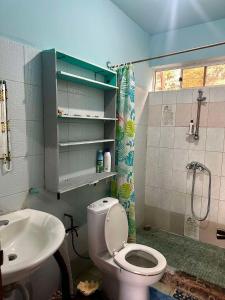 Koupelna v ubytování Pension Villa Teko