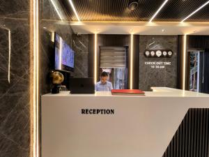 Vstupní hala nebo recepce v ubytování Hotel National - Grant Road