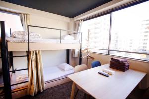 Ένα ή περισσότερα κρεβάτια σε δωμάτιο στο Harebare apartment for max 4ppl 3mins walk from Kiba station 5F