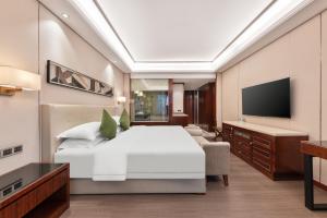 TV in/ali zabaviščno središče v nastanitvi Wyndham Garden Foshan Nanhai