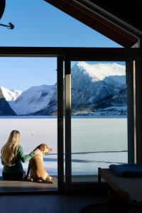Naturlandskabet i nærheden af feriehuset