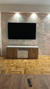 TV a/nebo společenská místnost v ubytování Apartman Happy Moments Kraljevo