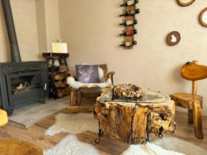Posezení v ubytování Casa Rustic 2