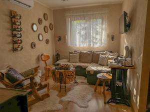 Posezení v ubytování Casa Rustic 2